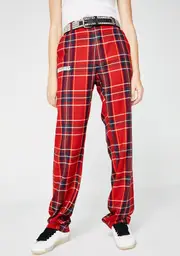 [Pleasures] Rudeboy Plaid Pants