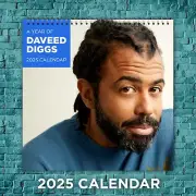 Daveed Diggs TV Stars Calendar 2025, 12-Month Actor Wall Calendar