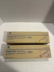 Konica Minolta magicolor 1600 Series Magenta Toner A0V30CF & Yellow AOV306F
