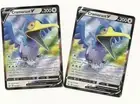 LOT OF 2 RARE CRAMORANT V 155/202 SWORD & SHIELD Pokemon-HOLO MINT PACK FRESH