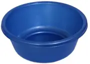 1148 Round Plastic Wash Basin 7 Quarts 11.25" Blue