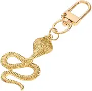 [Beavorty] Snake Keychain Charm for Women Unique Pendant for Bags Purse Accessories Decorative Keychain for Car Keys and Backpacks Durability Dual Use Convenience