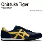 Onitsuka Tiger SERRANO 1183B400.400 MIDNIGHT/PURE GOLD men's woman shoes sneaker