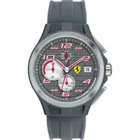 在飛比找蝦皮商城優惠-【Ferrari 法拉利】競速碳纖維面盤設計輪紋賽車腕錶-工