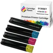 a Set BCMY Compatible Toner Cartridge for Dell (18,000/12,000 (B/CMY) Pages) for Dell 5130CDN