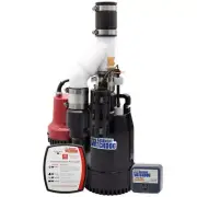 Basement Watchdog CITE-33 - 1/3 HP Combination Primary and Backup Sump Pump ...