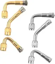 6pcs Air Extensions Valve Stem Extenders Nozzle Extension for Car Bikes Motorcycles