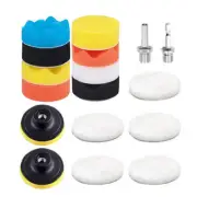 Car Buffing Pads Polishing Buffing Wheel with Drill Adapter Car Waxing refined