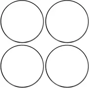 Wheel Rim Protection Ring, Aluminum Alloy Design for Car, 16'' R16 Protecting Set of 4, Self Adhesive Installation, Fits Flat Edge Rims, Stylish and Durable, Easy to Apply with
