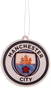 Manchester City FC Crest Air Freshener (UK Size: One Size) (Navy Blue/White)