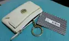 OROTON IVORY LEATHER WALLET COIN KEYRING PURSE BAG new ❤❤❤