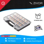 GEAR-X Portable and Adjustable Compartment Plastic Storage Tool Box 2.2L TL-85