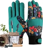 MLqkpwy Garden Gloves for Women | Non-Slip Firm Planting Gloves - Elastic Working Mittens for Planting Digging Labor Pruning Repair