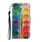 Painting Flip Wallet Phone Case For iPhone 11 12 13 Pro Max XR XS 6 7 8 Plus SE