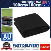 1pcs Fireproof Outdoor Lawn Patio BBQ Fire Mat for Safe and Reliable Protection