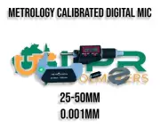 Digital Outside Micrometer (Metrology Calibrated) - [25-50mm/0.001mm] [1-2"/.000
