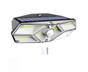 Outdoor Solar Motion Sensor Light Waterproof 104Led Wall Lights For Garden Porch Yard