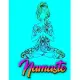 Namaste: Yoga Lined Notebook Journal Daily Planner Diary 8.5