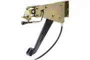 Lokar Under Dash Foot Operated Emergency Brake Black Billet Aluminum Foot Brake