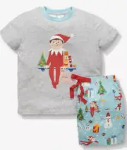 NEW! Peter Alexander Elf On The Shelf Christmas Pyjamas with Bag - Size 3