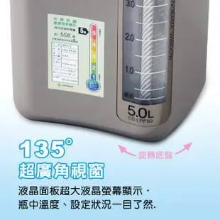 象印 寬廣視窗微電腦電動熱水瓶 CD-LPF40 / CD-LPF50