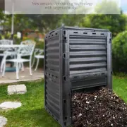 Composting Bin Prevent Corrosion UV Resistant Garden Composter Container For