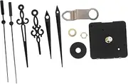 SEWACC 1 Set Silent Clock Mechanism with Long Shaft DIY Clock Movement for Accurate Timekeeping and Custom Projects