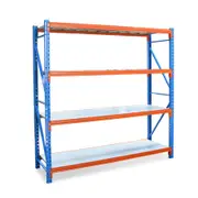 Garage Shelving Steel Longspan Racking. ExLarge1200kg Certified Storage Capacity