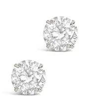 Sterling Forever Silver CZ Studs