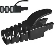 Rj45 Strain Relief Boots | 6.5mm Plug Covers for Cords - Cable Connector Plug Cover, Network Cable Strain Relief, Ensures Secure Connection for Laptop