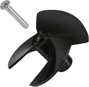 [EVIMOTAL] 9995266-R1 Impeller with Screw Replacement Parts for Maytronics Dolphin M200/M400/M500/Nautilus/Nautilus CC/Nautilus CC Plus/DX6 Robotic Pool Cleaners, Black