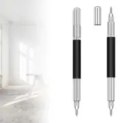 2/3/4x Double End Scriber Pen Engraving Pen Carbide Tip For Glass