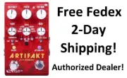 New Source Audio SA280 Artifakt Lo-fi Elements Multi Effects Guitar Pedal