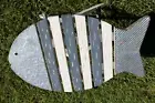 FISH SHAPE TABLE, Beach Deck Table, Porch Table, Coastal Home Decor FT-GS