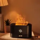 Flame Aromatherapy Diffuser Essential Oil Ultrasonic Air Humidifier Purifier TO
