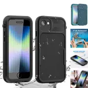 For iPhone SE 2nd/3rd Gen Case Full Waterproof Shockproof Cover Screen Protector