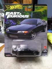 Hot Wheels Fast & Furious Nissan Skyline GT-R (BNR32) with Real Riders