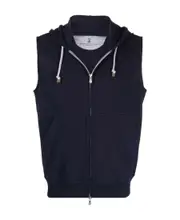 Zippered vest L Black