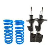 Front Webco Shock Absorbers Lovells Raised Springs for SUBARU FORESTER SF F5