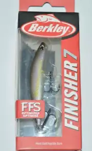 berkley finisher 7 FFS forward facing sonar minnow sinking 2.75" stealth shad