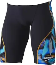 [Speedo] Speed SC62405F Pro Hybrid 2 Jammer Men's Competitive Swimsuit, Black/Blue
