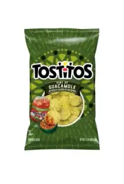 New Exclusive Tostitos Hint Of Guacamole Avocado Corn Tortilla Chips 10oz