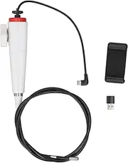 BROLEO Two Way Articulating Borescope, 180 Degree Handheld HD Industrial Endoscope Inspection Camera, Compatible with Android and iOS Phone