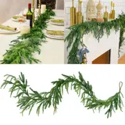 Artificial Faux Greenery Garlands For Mantle Indoor Home Decor Xmas Holiday
