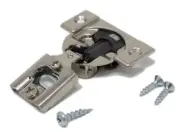 (Pair/2 Hinges) Blum 1/2" Overlay Blumotion Compact Hinge Soft Close Edge Mount