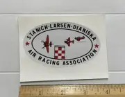 Stanich Larsen Dianiska Air Racing Association Air Races Sticker Decal NOS