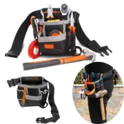 Electrician Waist Belt Bag Tool Pocket Pouch Oxford Hardware Toolkit Holder Bag