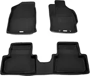 Clazzio ET-1126K Floor Mat, 3D Type, Set for 1 Car, Yaris Hybrid/Yaris Cross Hybrid New Rubber Type, Black