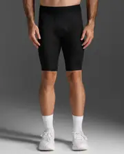 Force Compression Shorts, 2XU, XXL, Black/Nero, Male