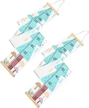 MOBUTOFU 2pcs Height Ruler Hanging Picture Height Ruler for Wall Height Measurement for Wall Growth Chart Height Wall Chart Growth Chart for Height Wall Chart